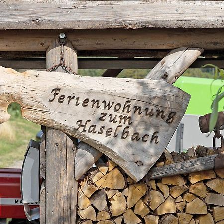 Appartamento Zum Haselbach Weilheim Esterno foto